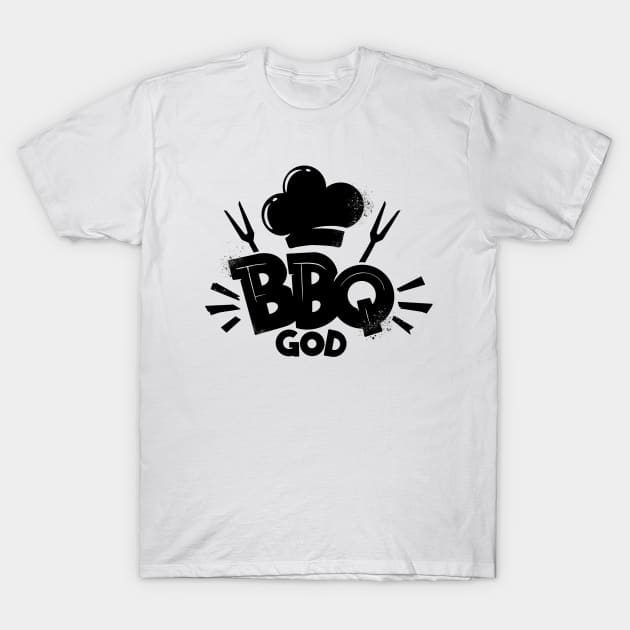 BBQ God T-Shirt by Dosunets